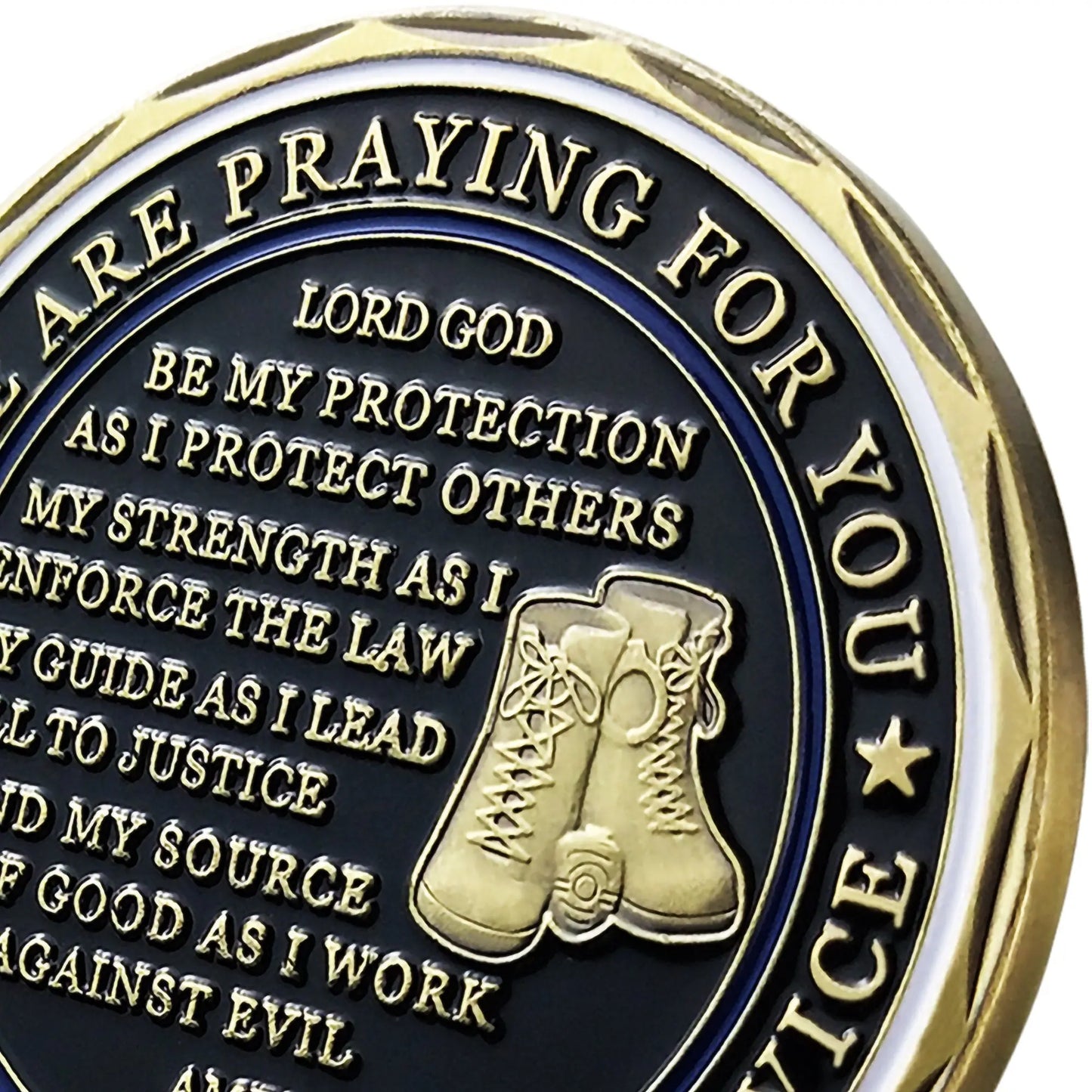 Law Enforcement Challenge Coin Sheriff Five Pointed Star Featured Police Officers Gift/gift for Him for father decowoodo