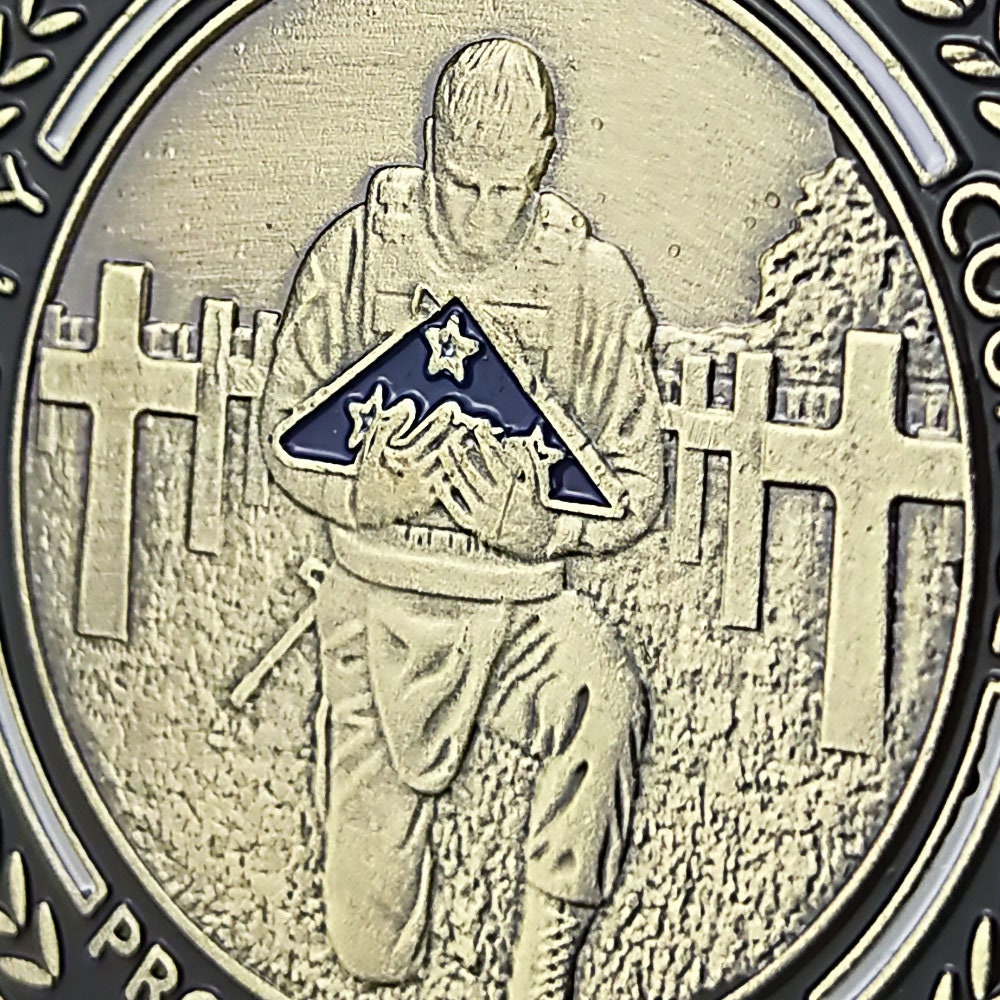 US Veteran Commemorative Challenge Coin We Stand For the Flag Honor Gift Coin/gift for Him for father decowoodo