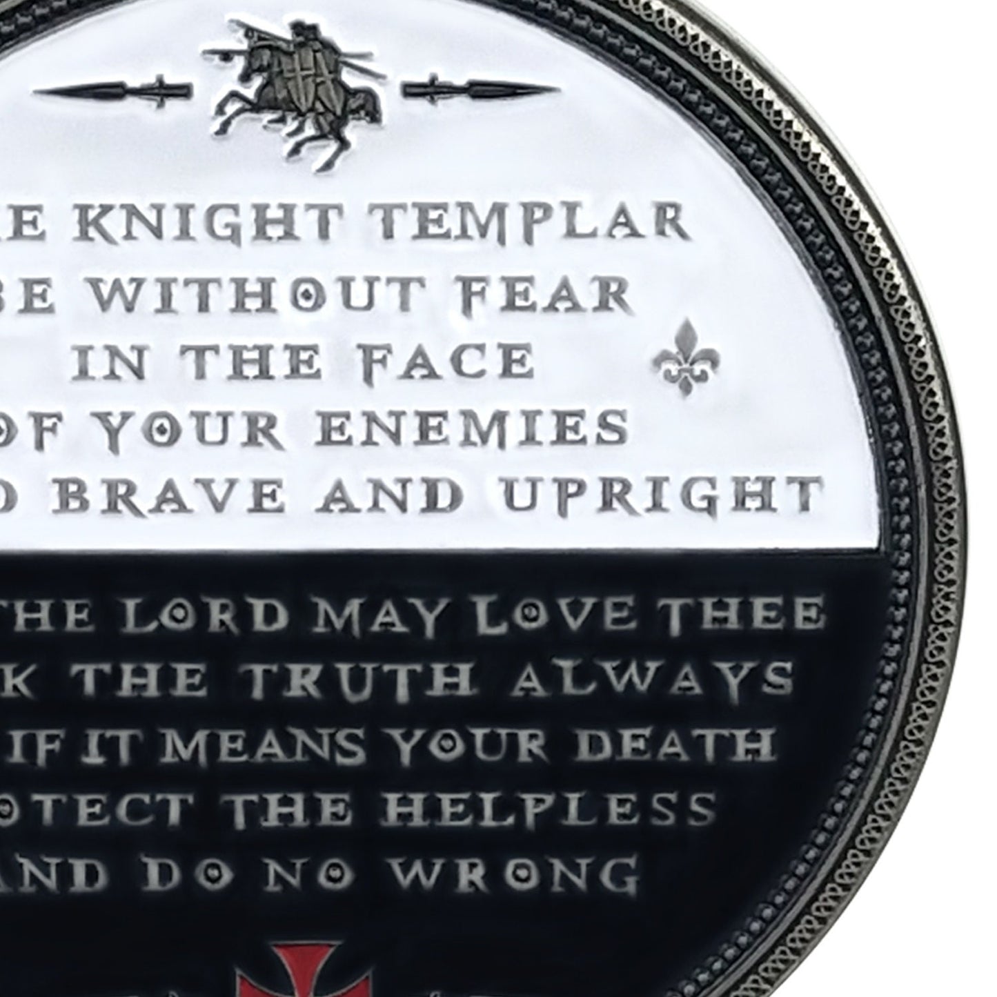 Knights Templar Brofist Challenge Coin Crusader Fight Together Collectible Coin/gift for Him for father decowoodo
